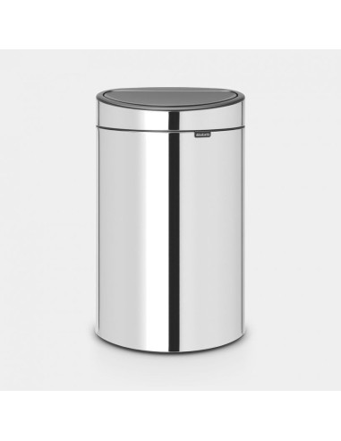 BRABANTIA 112881 Touch Bin New, 40 litara, kanta za otpad, brilliant inox