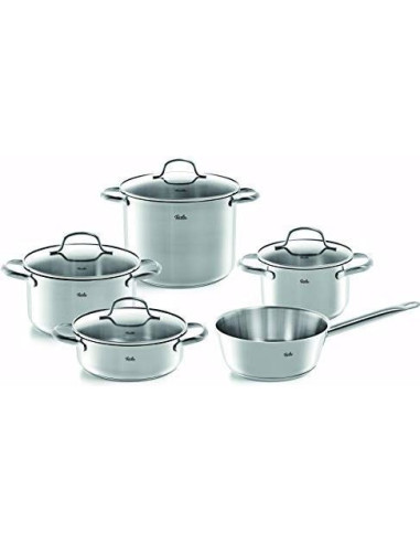 FISSLER 040-143-05-000/0 Vancouver, 5-dijelni set sa staklenim poklopcem , pogodan za indukciju