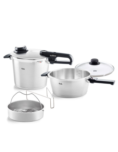 FISSLER VITAVIT PREMIUM komplet 2/1, 6+2,5 lit., umetak za kuhanje na pari FISSLER VITAVIT PREMIUM komplet 2/1, 6+2,5 lit., umetak za kuhanje na pari