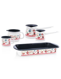 METALAC RASPJEVANA KUHARICA, pekač 34 x 20 cm emajlirani 2