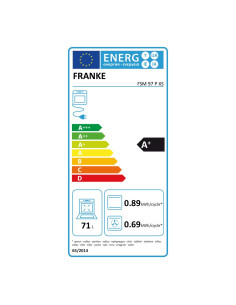 Smart FSM 97 P XS 116.0606.096 — Ugradbena pećnica s pirolizom 2