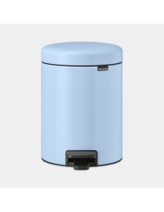 BRABANTIA 202681 Pedal Bin Newicon, 5 litara, kanta za otpad, dreamy blue