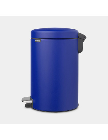 BRABANTIA 206863 Pedal Bin Newicon, 12 litara, kanta za otpad, mineral powerful blue