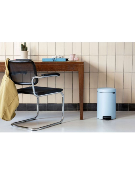 BRABANTIA 202483 Pedal Bin Newicon, 12 litara, kanta za otpad, dreamy blue