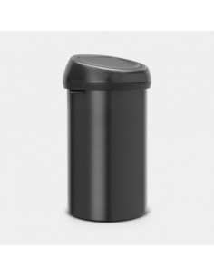 BRABANTIA 402562 TOUCH BIN, kanta za otpad, 60 litara, matt black/matt black poklopac 2