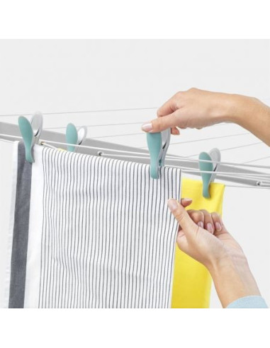 BRABANTIA 105425 pametne kvačice za rublje , 8 komada