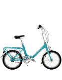 ROG PONY CLASSIC 3 Exclusive bicikl, azurna boja, 3 brzine, gepek