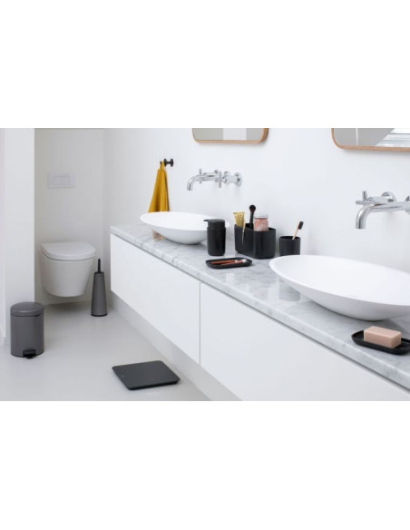 BRABANTIA trodijelni set za wc , četka, držač papira i stalak za 3 role papira