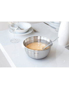 BRABANTIA 363863  posuda za miksanje , 3 l matt inox/crna 2