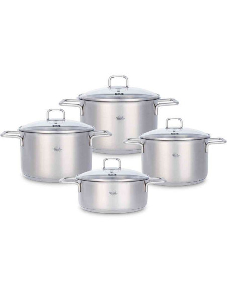 FISSLER HAMBURG ( 081-110-04-000/0 ) 4-dijelni set inox posuđa, i za INDUKCIJU