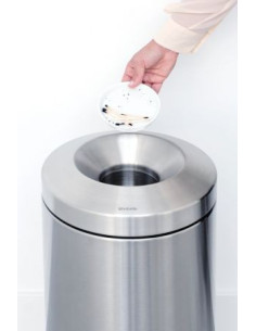 BRABANTIA 378621, kanta sa otvorom za papir ili otpad , 30 litara, matt steel 2