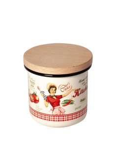 METALAC RASPJEVANA KUHARICA, posuda za čuvanje hrane, 10 cm, 0,8 l