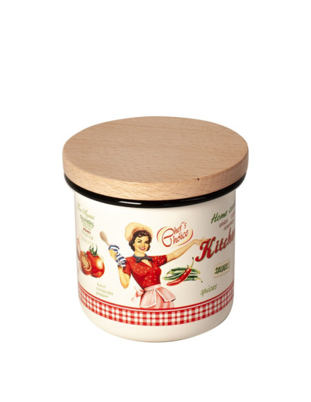 METALAC RASPJEVANA KUHARICA, posuda za čuvanje hrane, 10 cm, 0,8 l METALAC RASPJEVANA KUHARICA, posuda za čuvanje hrane, 10 cm, 0,8 l