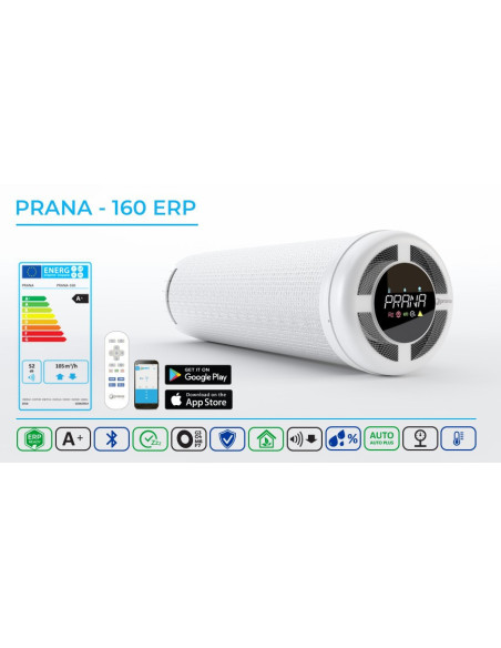 PRANA Rekuperator zraka 160 ERP, do 60 m2