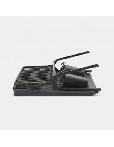 BRABANTIA 139482 sklopivi stalak za sušenje posuđa, tamno sivi