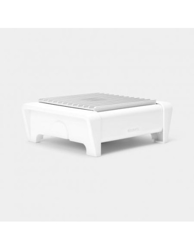BRABANTIA 477065 grijač hrane, bijeli sa sivim grillom