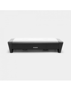 BRABANTIA 477140 grijač hrane, matt crni sa sivim grillom