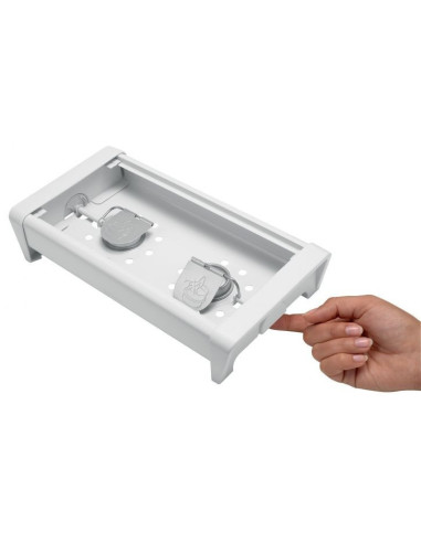 BRABANTIA 477140 grijač hrane, matt crni sa sivim grillom