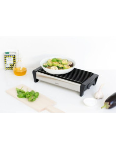 BRABANTIA 477102 grijač hrane, matt inox sa crnim grillom 2