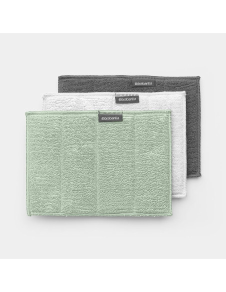 BRABANTIA 215827 jastučići za čišćenje od mikrofibre 3/1 BRABANTIA 215827 jastučići za čišćenje od mikrofibre 3/1