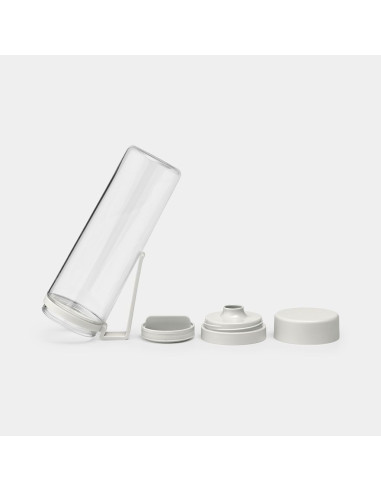 BRABANTIA 202421  boca za vodu,sok sa filterom, svijetlo siva, 0.5 litara