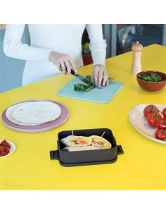 BRABANTIA 202520  prenosna kutija za hranu, tamno siva, 1.1 litara 2