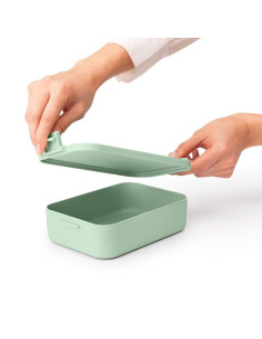 BRABANTIA 202605  prenosna kutija za hranu, menta zelena, 1.1 litara