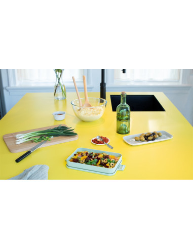 BRABANTIA 202926  prenosna niska kutija za hranu, menta zelena, 1.1 litara