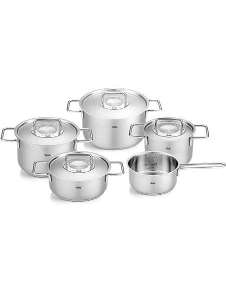 FISSLER Pure Collection 5-dijelni set lonaca inox , 086-114-05-000/0 FISSLER Pure Collection 5-dijelni set lonaca inox , 086-114-05-000/0