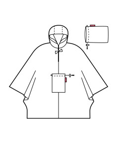 REISENTHEL AN4059 kabanica PONCHO 2