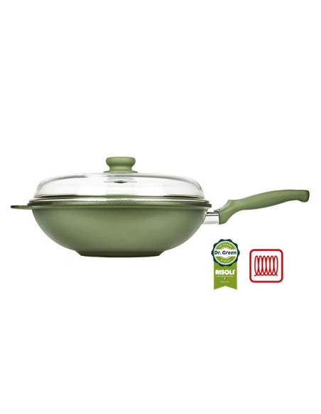 RISOLI` Dr. GREEN WOK  tava ,32 cm, i za INDUKCIJU