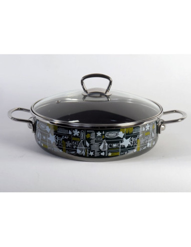 METALAC METLINE LIGHT tava emajlirana 26 cm, kapacitet 4,00 litara