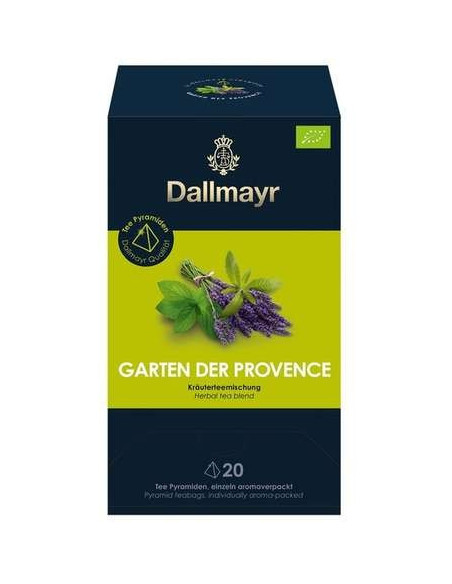 DALLMAYR GARTEN DER PROVENCE, čaj u piramidalnim vrećicama, 20/1, menta,lavanda, verbena