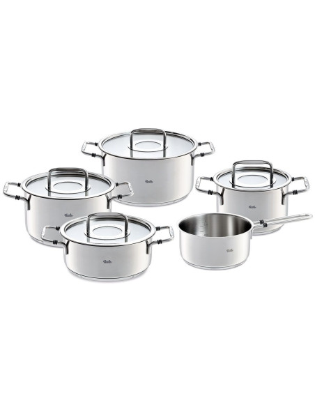 FISSLER BONN ( 086-112-05-000-0 ) 5-dijelni set inox posuđa, stakleni poklopci, i za INDUKCIJU FISSLER BONN ( 086-112-05-000-0 ) 5-dijelni set inox posuđa, stakleni poklopci, i za INDUKCIJU