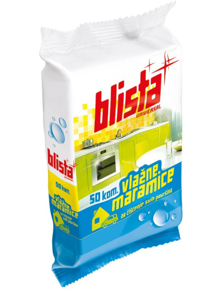 BLISTA vlažne maramice ponuda u Saturo doo