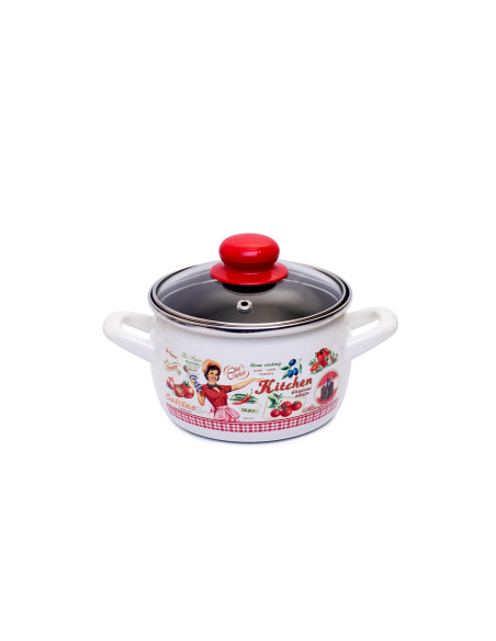 METALAC RASPJEVANA KUHARICA, duboki emajlirani lonac 1.55 litara, promjer 14 cm METALAC RASPJEVANA KUHARICA, duboki emajlirani lonac 1.55 litara, promjer 14 cm