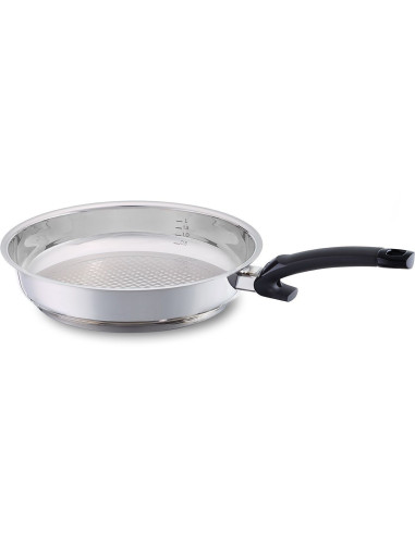 FISSLER CRISPY ( 121-101-24-100/0 ) steelux comfort  tava inox, 24 cm, i za INDUKCIJU