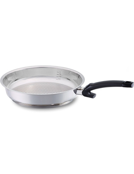 FISSLER CRISPY ( 121-101-24-100/0 ) steelux comfort  tava inox, 24 cm, i za INDUKCIJU